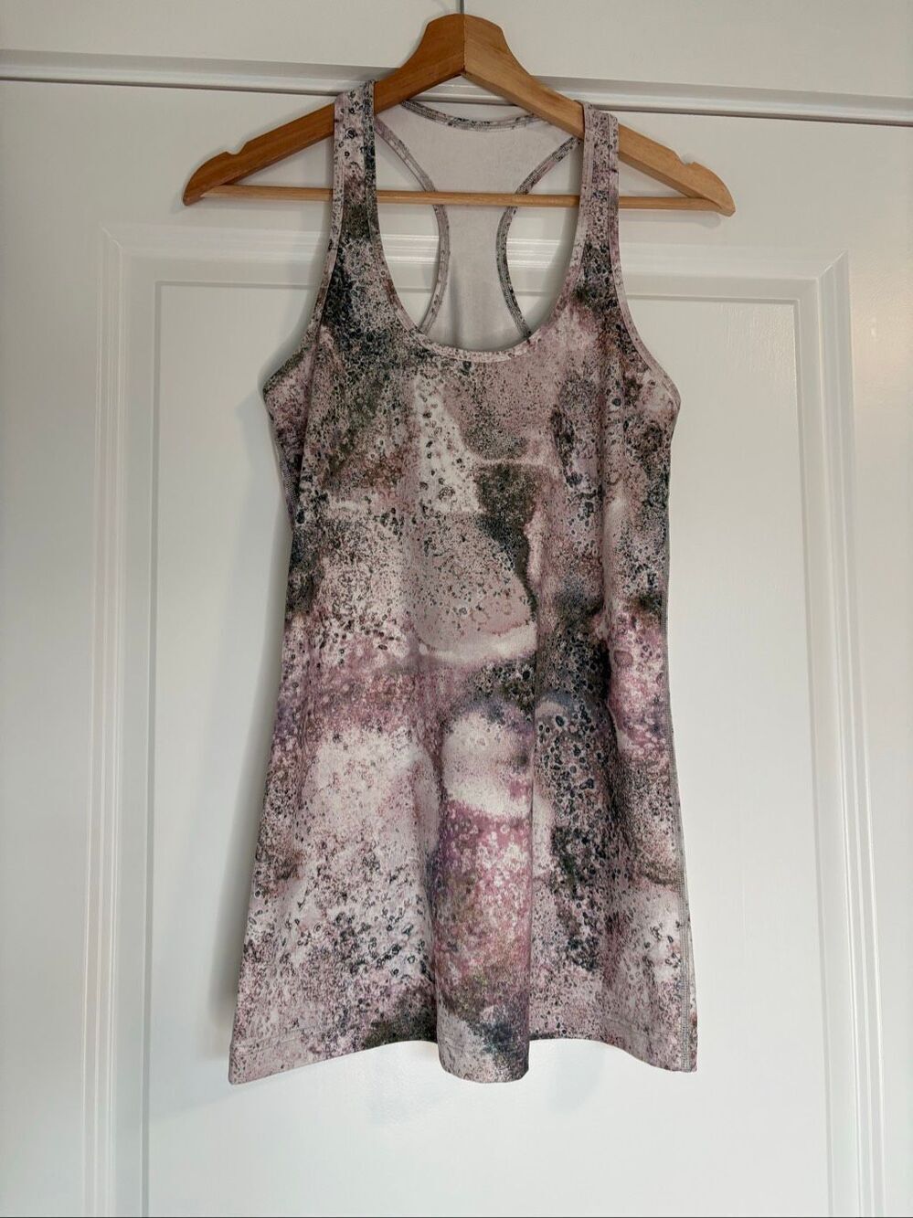 Lululemon Athletica Cool Racerback Tank Top Candy Crush Size Unknown